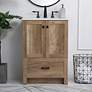 Thumbnail1 of Elegant Soma 24 In. Bathroom Vanity In Natural Oak