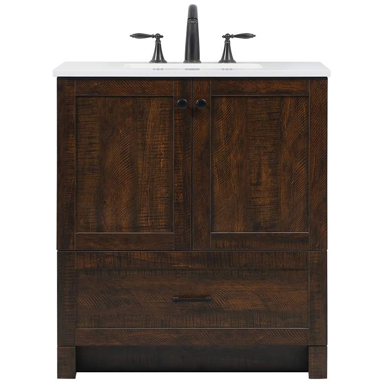 Image 1 Elegant Soma 30 In. Bathroom Vanity In Espresso