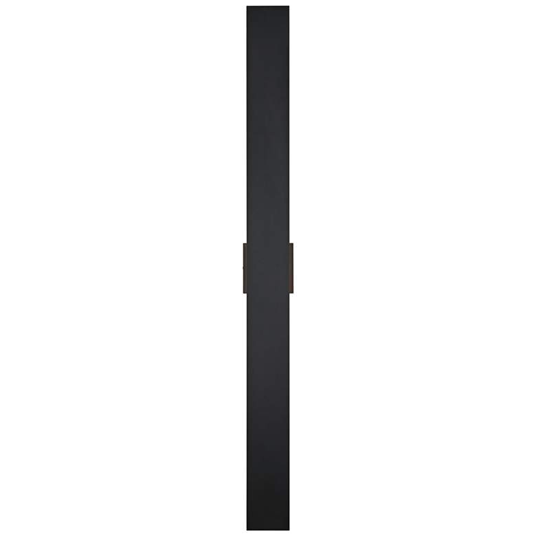 Image 2 Elegant Waylen 4.5 x 48 inch Outdoor Wall Sconce in Black