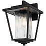 Thumbnail2 of Elegant York 10 Inch Outdoor Wall Sconce in Black