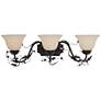2_Elegante Collection 28" Wide Bronze Bathroom Light Fixture