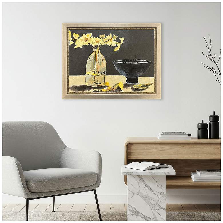 Image 5 Elegy in Neutral I 32"W x 24"H Framed Art more views