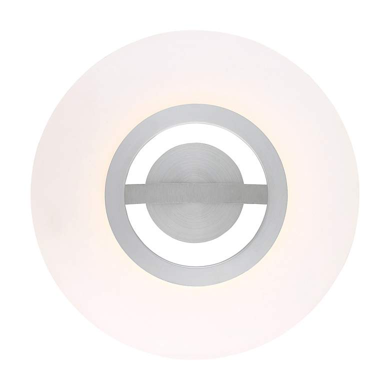 Image 4 Elektron 20"W Brushed Aluminum LED Ceiling/Pendant Light more views