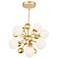 Element 16" Wide Sun Gold 8-Light Sputnik Chandelier