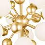 2_Element 16" Wide Sun Gold 8-Light Sputnik Chandelier more views