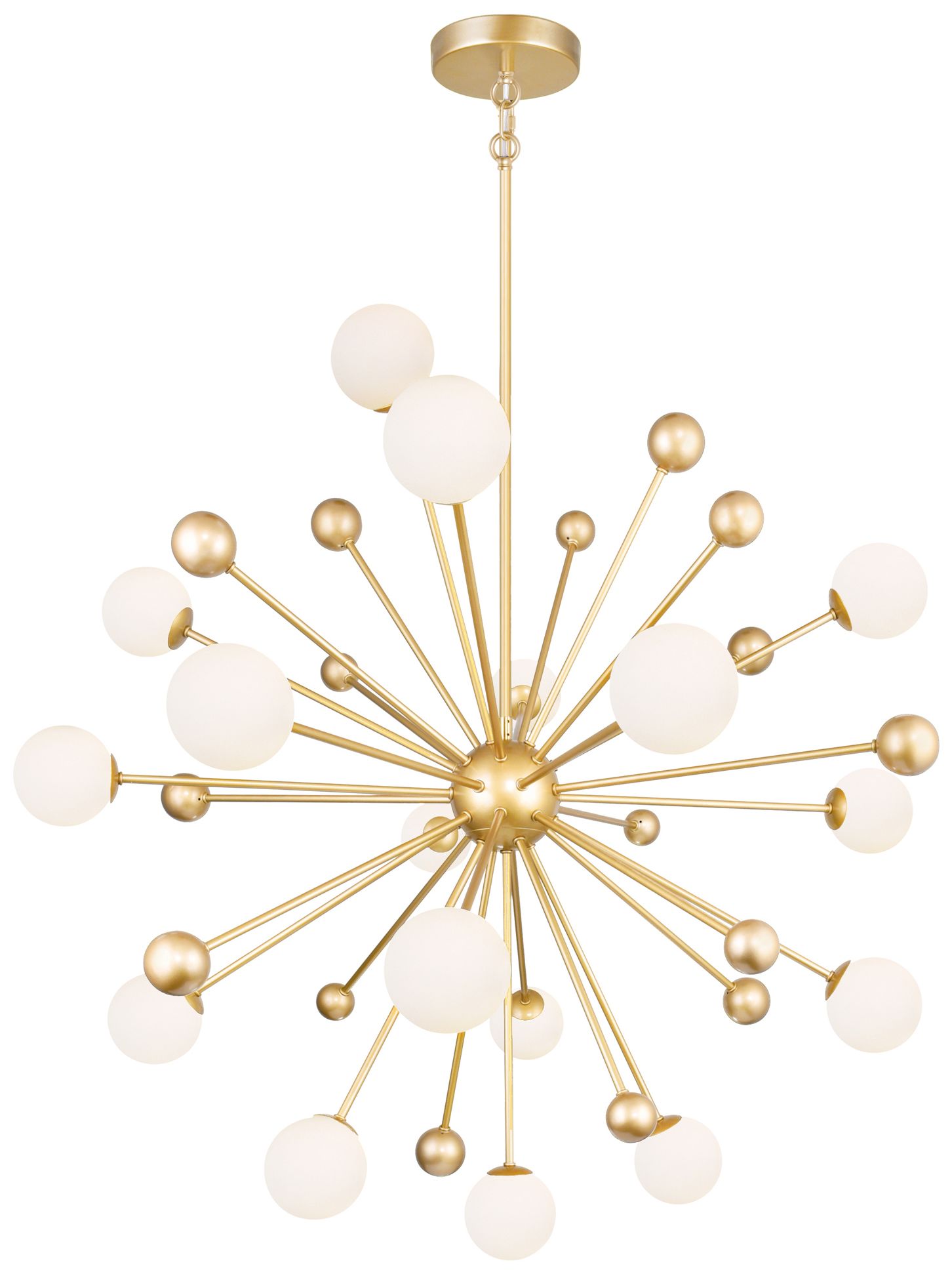 Element 17 Light 39in Sun Gold Chandelier