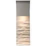 Element 19" High Coastal Burnished Steel 75W Outdoor Sconce