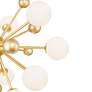 3_Element 24" Wide Sun Gold 11-Light Sputnik Chandelier more views