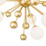4_Element 24" Wide Sun Gold 11-Light Sputnik Chandelier more views