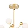 5_Element 24" Wide Sun Gold 11-Light Sputnik Chandelier more views