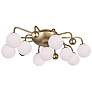 2_Element 24" Wide Sun Gold 9-Light Ceiling Light