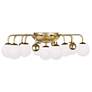 3_Element 24" Wide Sun Gold 9-Light Ceiling Light more views