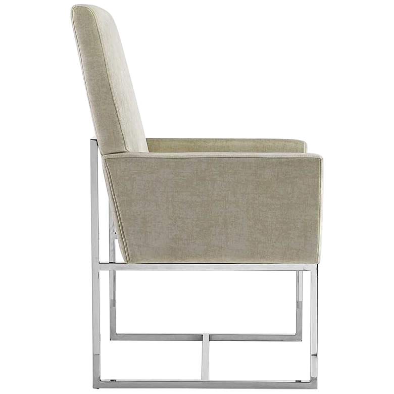 Image 4 Element Champagne Velvet Dining Armchair (Set of 2) more views