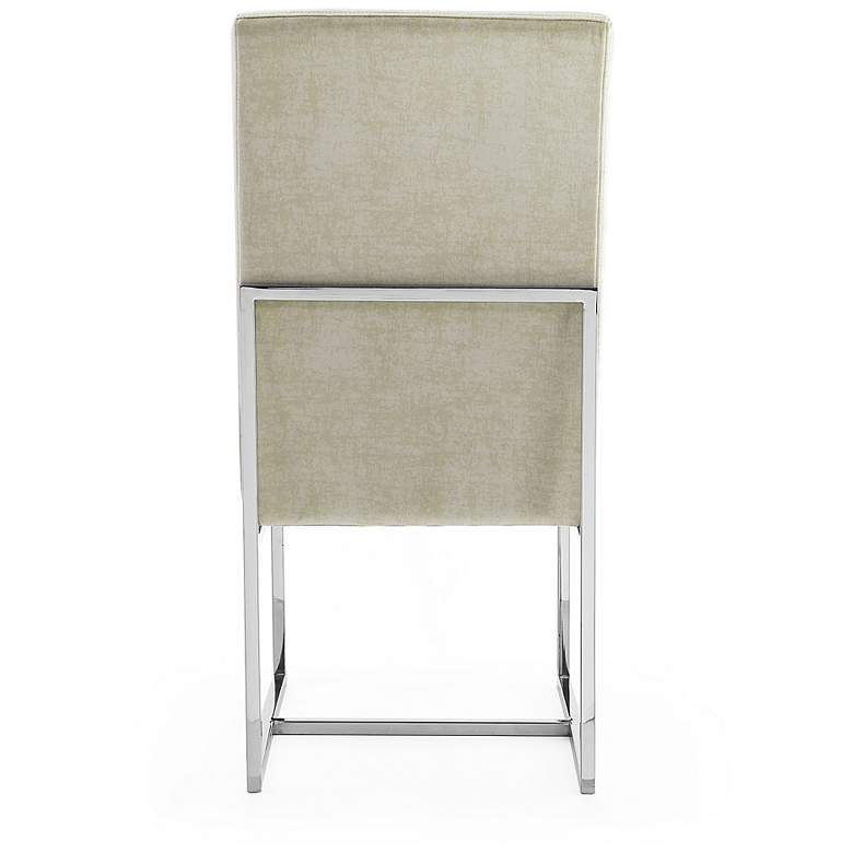 Image 6 Element Champagne Velvet Fabric Dining Chair more views