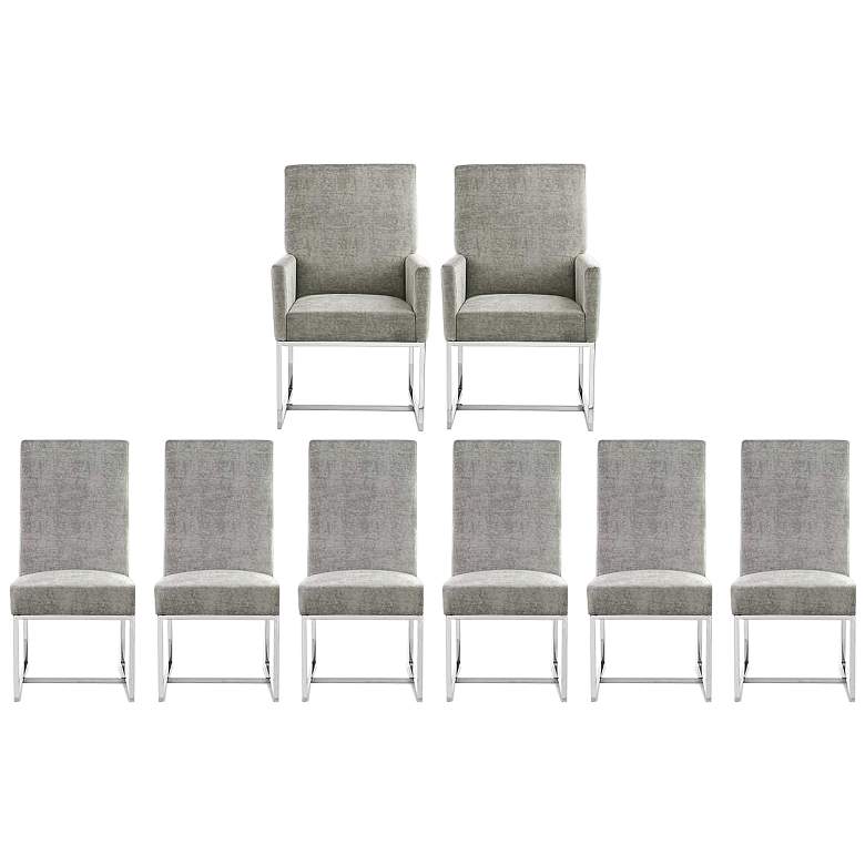 Image 1 Element Steel Dining Chairs (Set of 8)