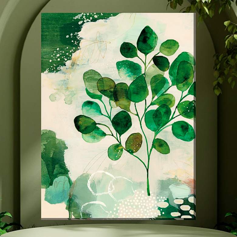 Image 1 Elemental No1 40" High All-Weather Outdoor Canvas Wall Art