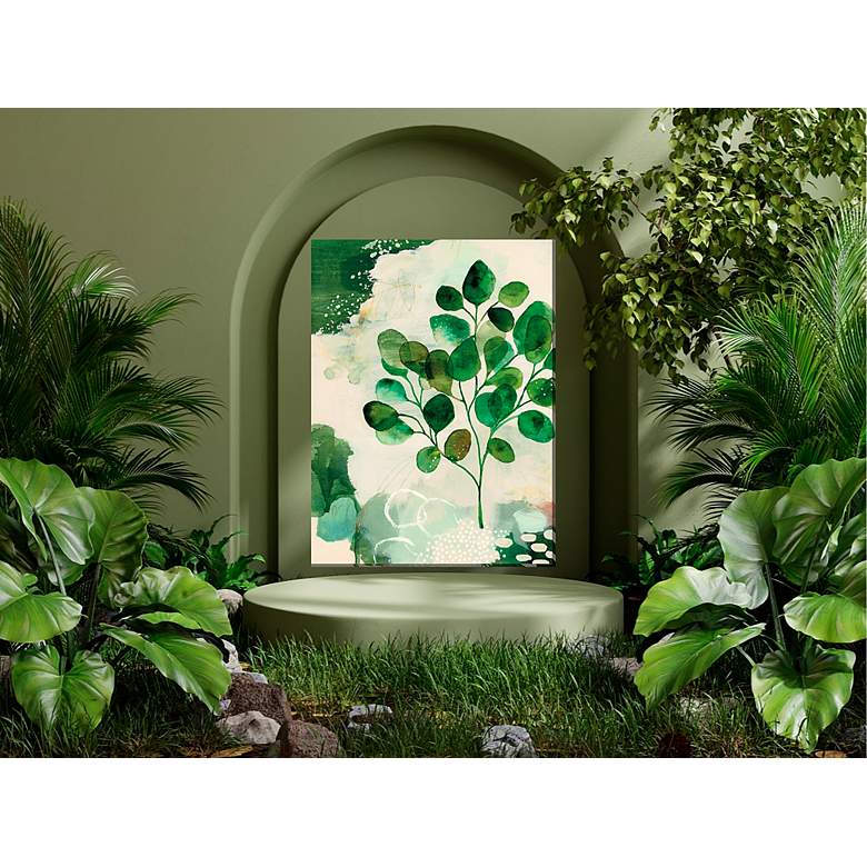 Image 4 Elemental No1 40" High All-Weather Outdoor Canvas Wall Art more views