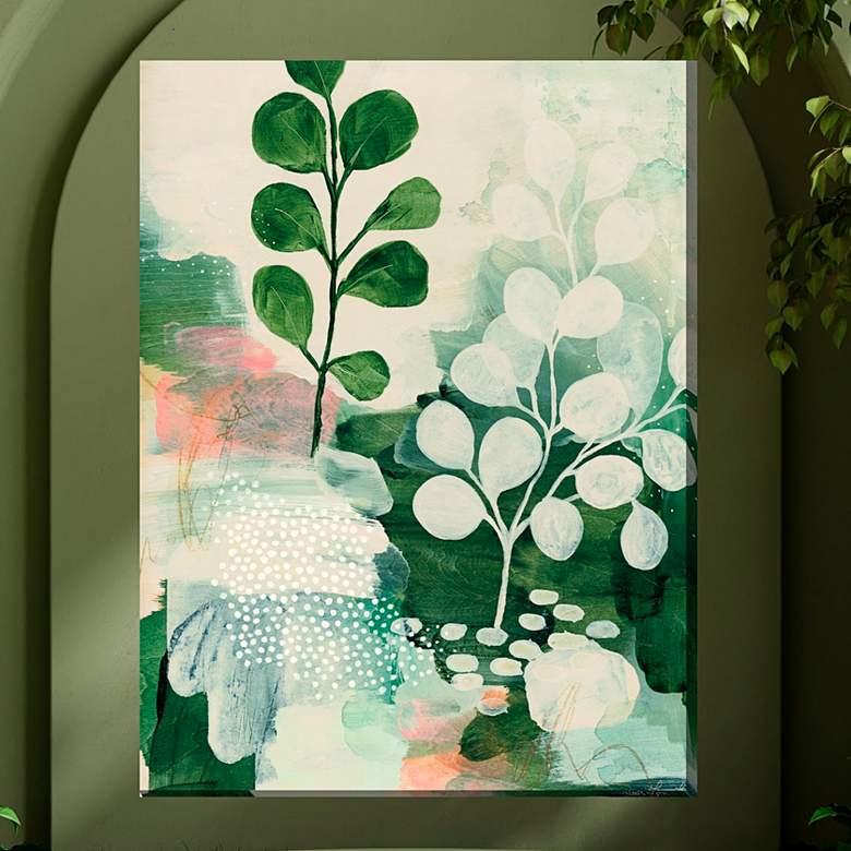 Image 1 Elemental No2 40" High All-Weather Outdoor Canvas Wall Art
