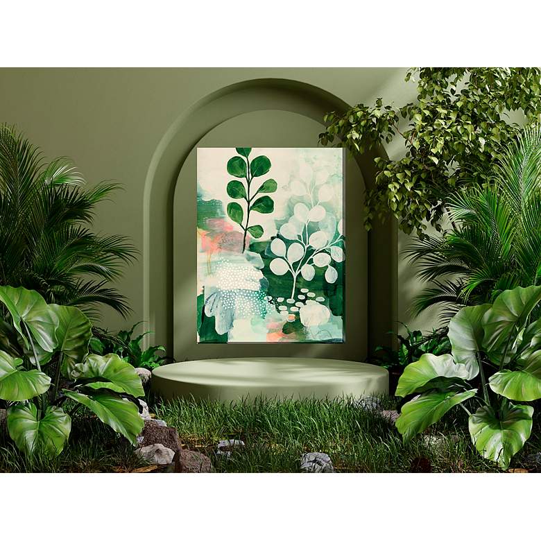 Image 4 Elemental No2 40" High All-Weather Outdoor Canvas Wall Art more views