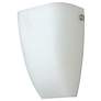 Elementary - Wall Sconce - Brushed Steel Finish - Opal Glass Shade