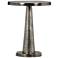 Elements Clark 15.25" Wide Antique Nickel End Table