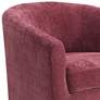 3_Elements Furniture Torrance 28" Wide Robin Red Fabric Swivel Chair more views