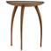 Elements Keel 16.25" Wide Antique Brass End Table