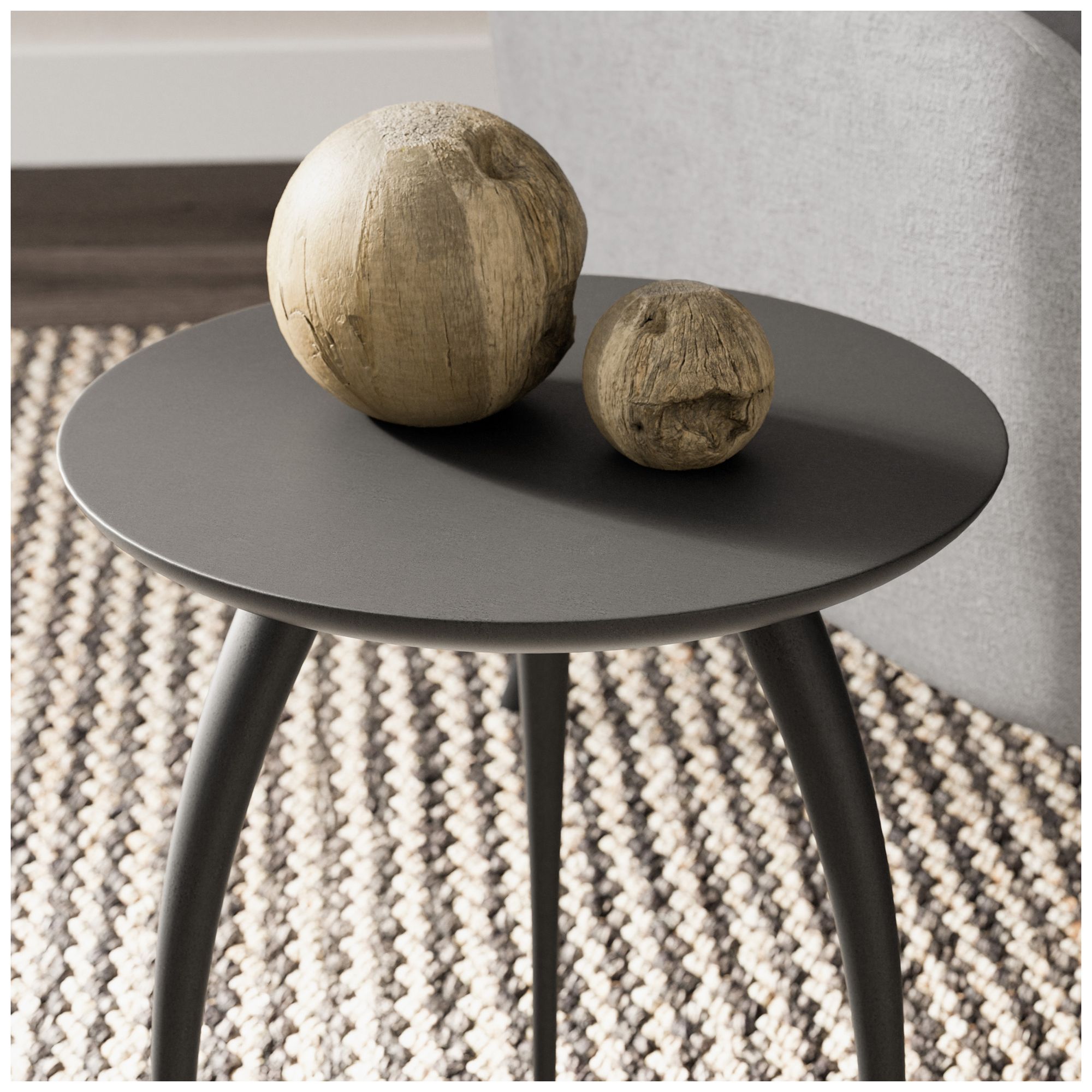 Image 5 Elements Keel 16.25" Wide Antique Zinc End Table more views