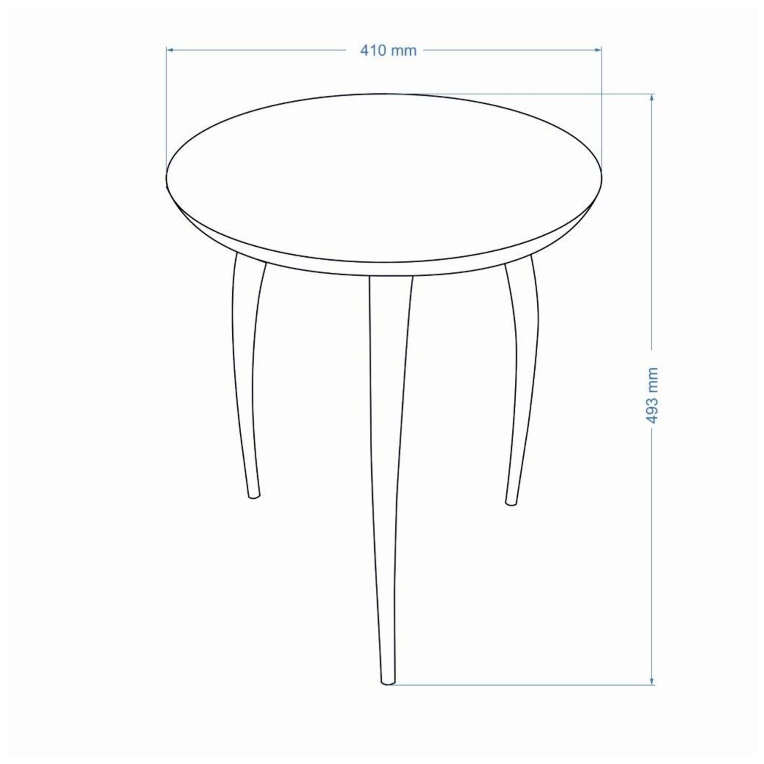 Elements Keel 16.25" Wide Antique Zinc End Table