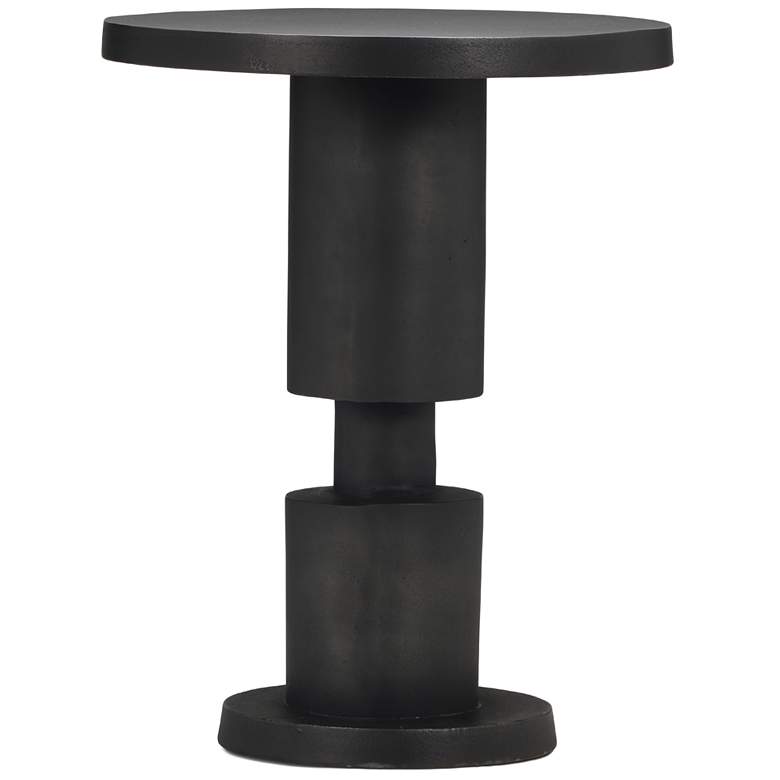 Image 1 Elements Liam 15.25" Wide Antique Zinc End Table