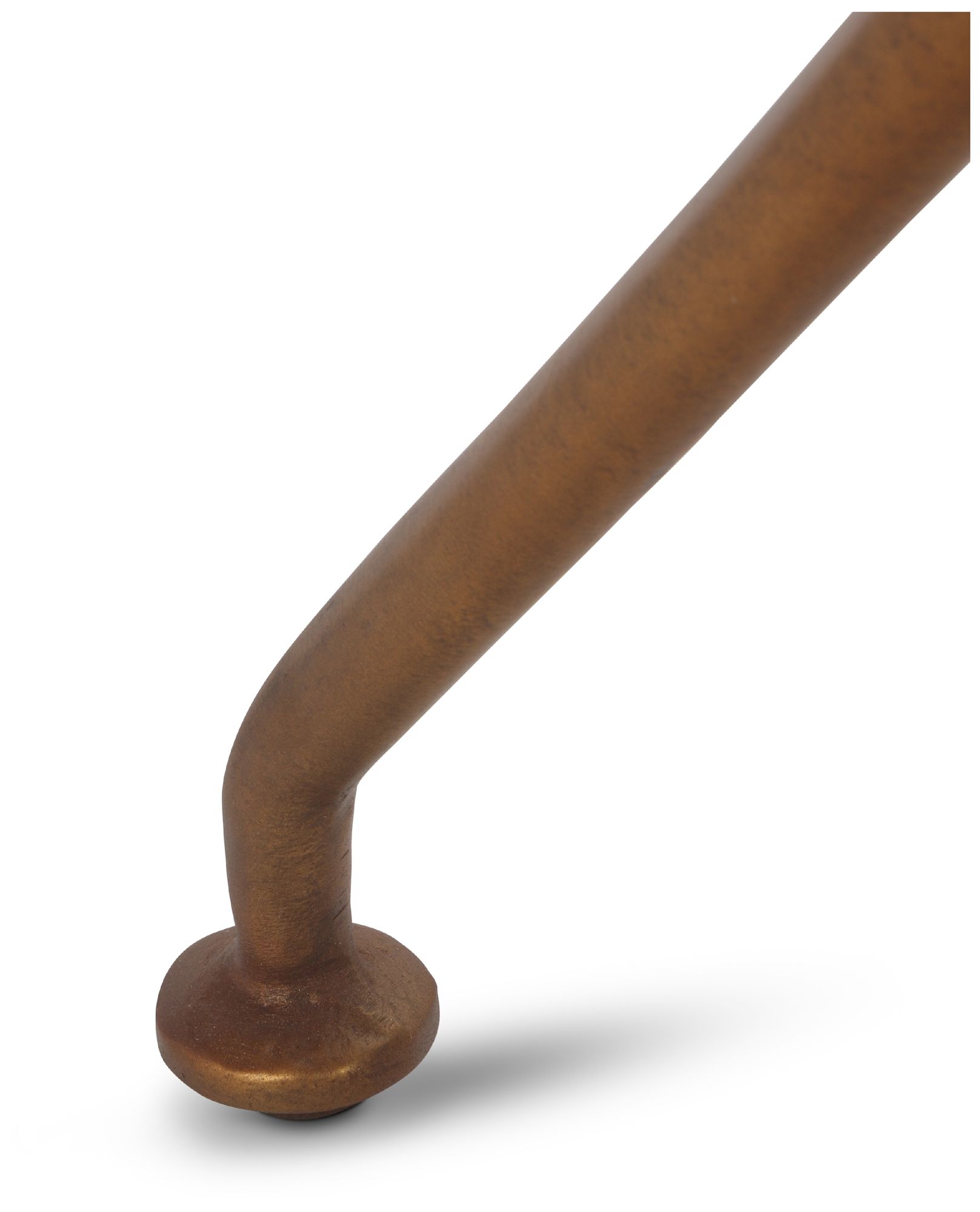 Image 3 Elements Meret 15.25" Wide Antique Brass End Table more views