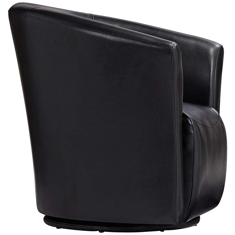 Image 6 Elements Rocket 31" Wide Rivera Black Swivel Accent Club Chair more views