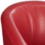 3_Elements Rocket 31" Wide Rivera Red Swivel Accent Club Chair more views