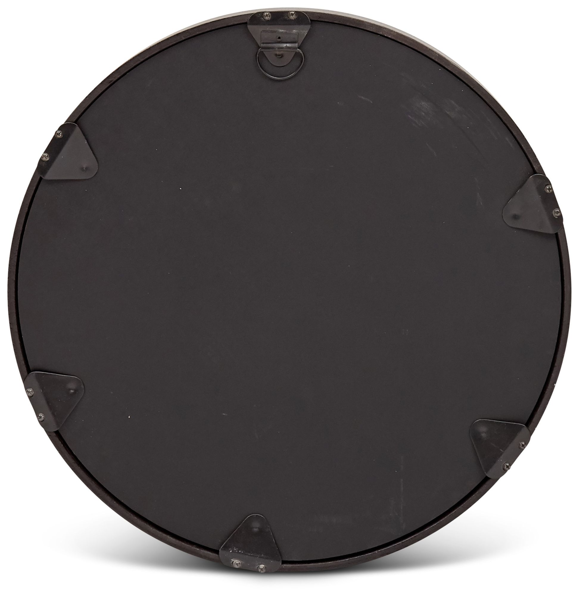 Image 3 Elements Samar 2323"Dia. Raw Bronze Round Mirror more views