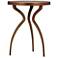 Elements Sarp 15.25" Wide Antique Brass End Table