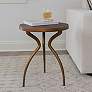 1_Elements Sarp 15.25" Wide Antique Brass End Table