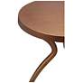 3_Elements Sarp 15.25" Wide Antique Brass End Table more views