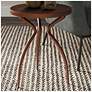 5_Elements Sarp 15.25" Wide Antique Brass End Table more views