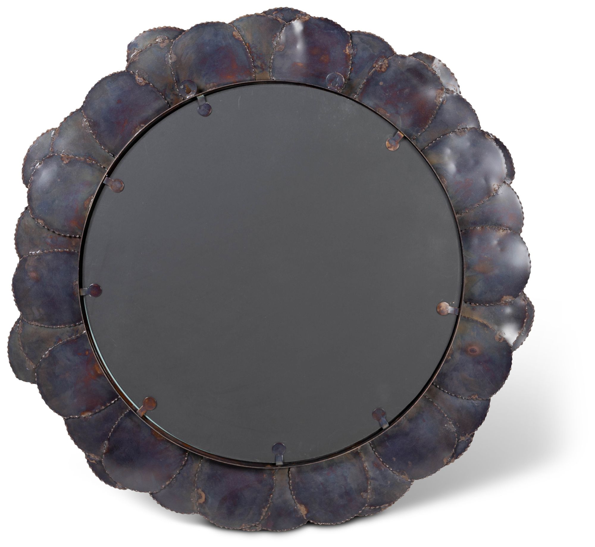 Image 2 Elements Suri 3333"Dia. Cobalt Round Mirror more views