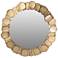 Elements Suri 4343"Dia. Antique Brass Round Mirror