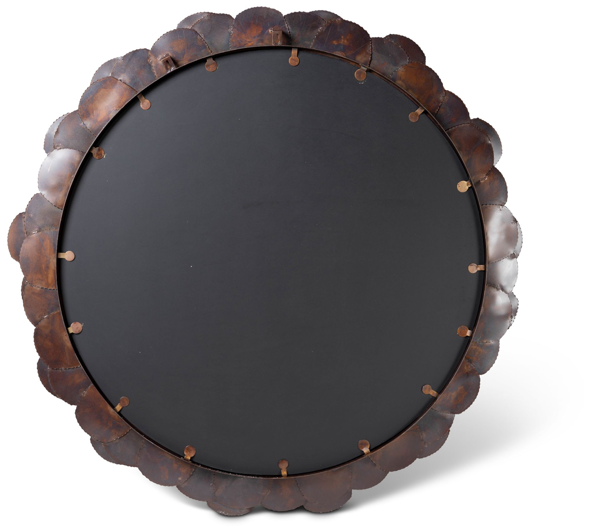 Image 3 Elements Suri 4343"Dia. Cobalt Round Mirror more views