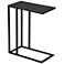 Elements Tanu 20.25" Wide Antique Zinc End Table Black Frame