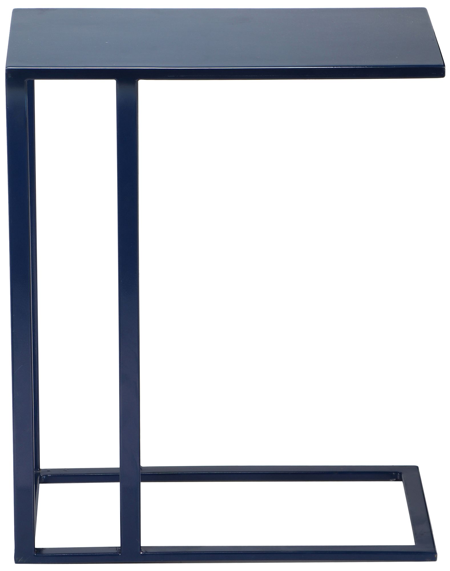 Image 2 Elements Tanu 20.25" Wide Navy End Table more views