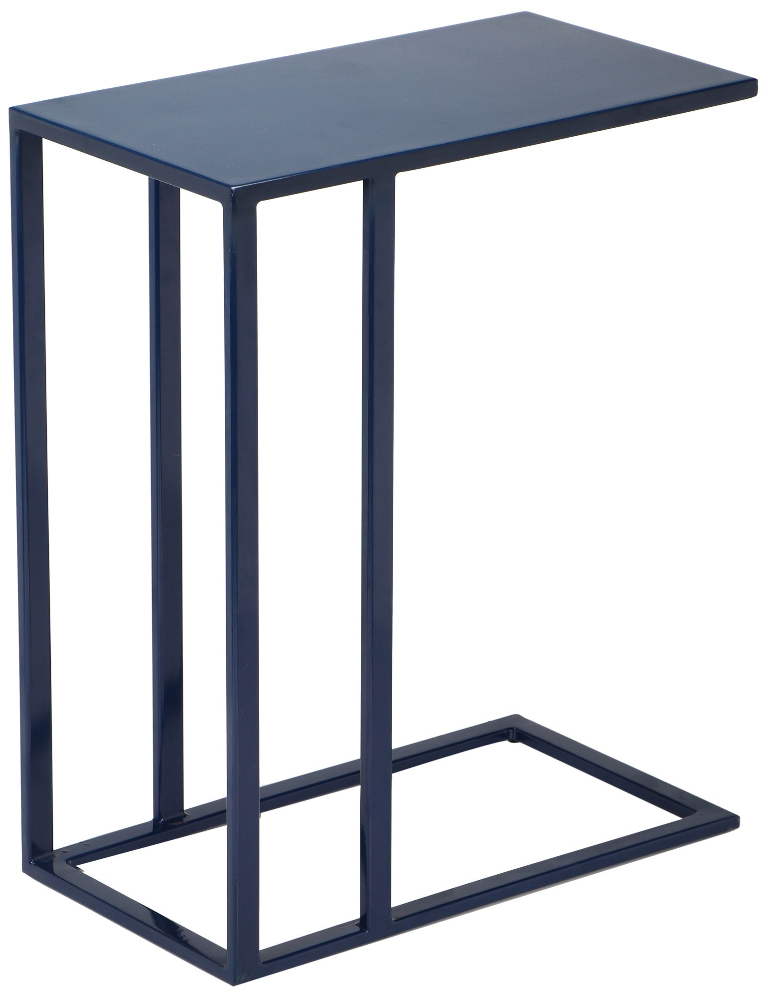 Image 3 Elements Tanu 20.25" Wide Navy End Table more views