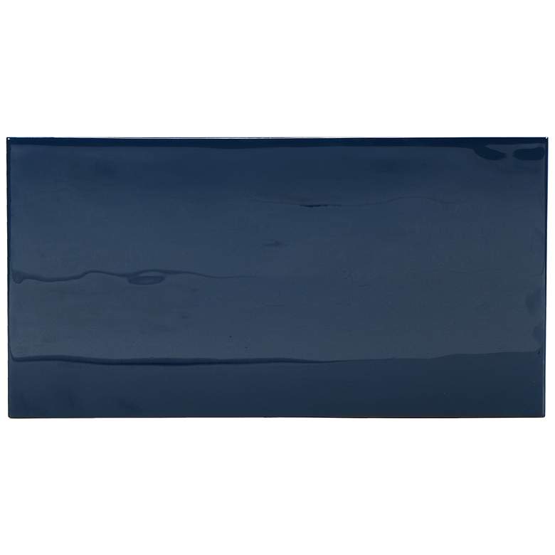 Image 4 Elements Tanu 20.25" Wide Navy End Table more views