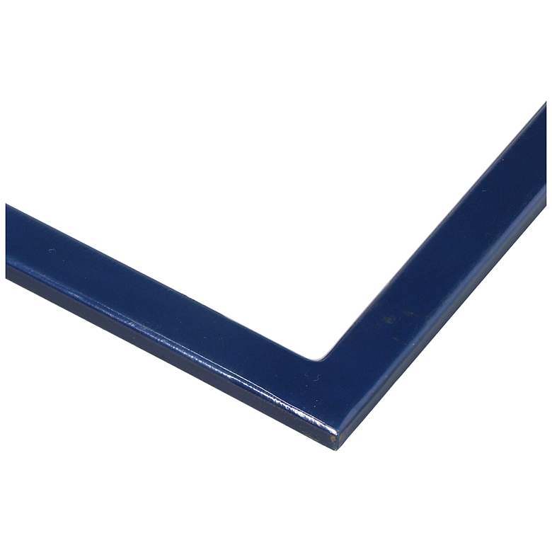 Image 6 Elements Tanu 20.25" Wide Navy End Table more views