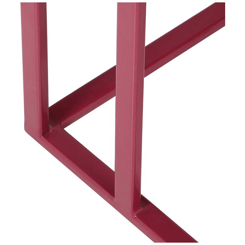 Image 6 Elements Tanu 20.25" Wide Plum End Table more views