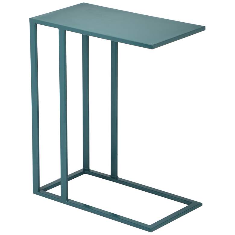 Image 1 Elements Tanu 20.25" Wide Teal End Table