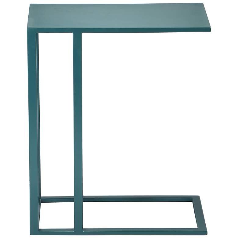 Image 2 Elements Tanu 20.25" Wide Teal End Table more views