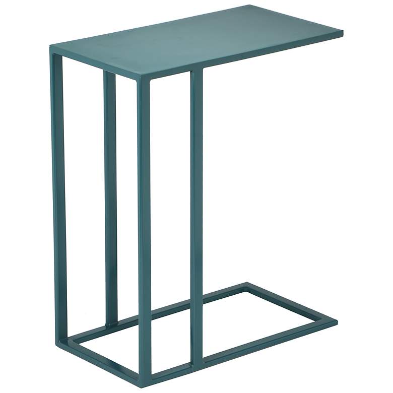 Image 3 Elements Tanu 20.25" Wide Teal End Table more views
